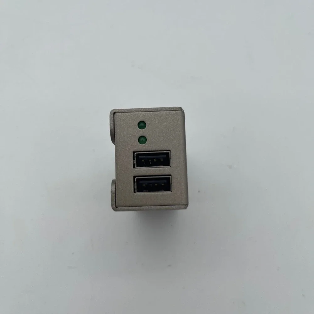 Gefen USB 2.0 LR Extender R Receiver Unit EXT-USB2.0-LR‎ Grey Metallic CAT5 RJ45